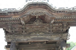 保福寺の山門と鐘楼 ほうふくじのさんもんとしょうろう