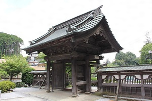 保福寺の山門と鐘楼 ほうふくじのさんもんとしょうろう