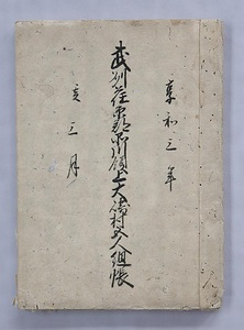 上大崎村名主竹内家文書 かみおおさきむらなぬしたけうちけもんじょ