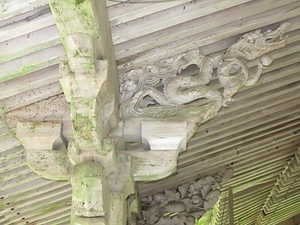 波爾布神社本殿 はにふじんじゃほんでん