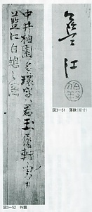 中井藍江筆白雉図 なかいらんこうひつしろきじず