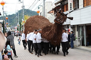 吉田秋祭の神幸行事 よしだあきまつりのしんこうぎょうじ