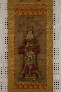 絹本著色十二天像附三幅（水天・梵天・地天） けんぽんちゃくしょくじゅうにてんぞうつけたりさんふく（すいてん・ぼんてん・じてん）