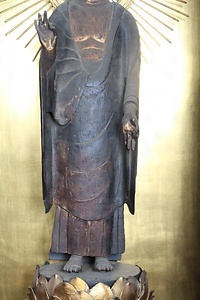 西方寺　木造　阿弥陀如来立像<br />
 さいほうじ もくぞう あみだにょらいりゅうぞう
