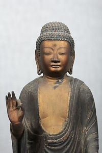 西方寺　木造　阿弥陀如来立像 さいほうじ　もくぞう　あみだにょらいりゅうぞう