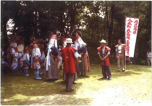 大馬越太鼓踊（鷹子神社例祭に伴う芸能） おおまごえたいこおどり（たかのこじんじゃれいさいにともなうげいのう）