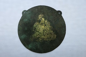 上美都岐地蔵・阿弥陀堂の懸仏・鏡像 かみみつぎじぞう・あみだどうのかけぼとけ・きょうぞう