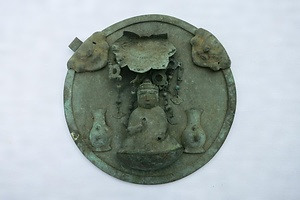 上美都岐地蔵・阿弥陀堂の懸仏・鏡像 かみみつぎじぞう・あみだどうのかけぼとけ・きょうぞう