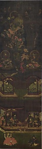 絹本著色吉野曼荼羅図