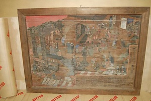 三日月神社祭礼図絵馬