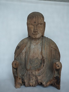 佐野古の木造地蔵菩薩坐像