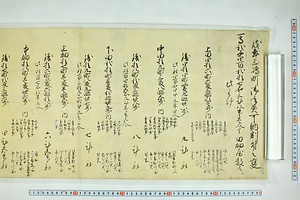 (問屋場0113）戌年三島町御年貢可納割付之事