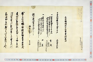 (問屋場0601）三島神領新田畑申皆済目録
