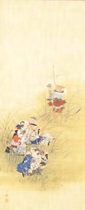 源義家雁行乱知伏兵図 みなもとのよしいえがんこうのみだれにふくへいをしるのず
