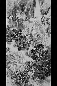 十六羅漢図