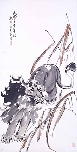 獅子図