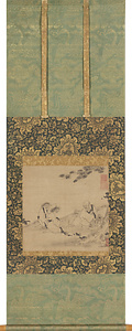 豊干寒山拾得図