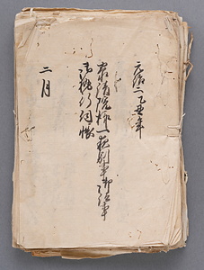 泰清院様一夜別事御法事御執行伺帳