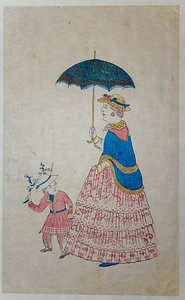 阿蘭陀婦人と子供