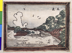 江戸八景阿蘭陀画鏡