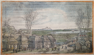 東都王子茶屋町（江戸近郊勝景シリーズ）