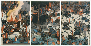 平治之夜軍源平合戦之図