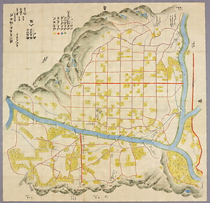 塩田村絵図