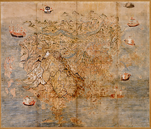 南瞻部洲図