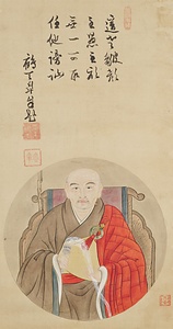 鶴天大皐像