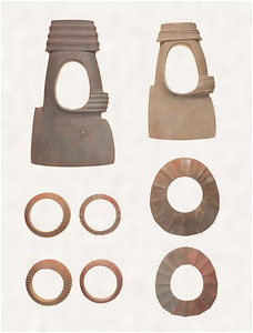 北和城南古墳出土品（奈良県北部または京都府南部出土） ほくわじょうなんこふんしゅつどひん（ならけんほくぶまたはきょうとふなんぶしゅつど）