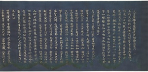 華厳経（二月堂焼経）