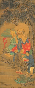 十六羅漢像　第四尊者