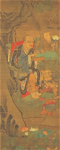 十六羅漢像　第九尊者