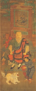 十六羅漢像　第十尊者