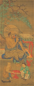 十六羅漢像　第十六尊者