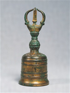 金銅三鈷鈴（金銅五種鈴のうち）