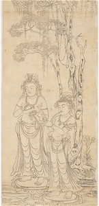 東大寺戒壇院扉絵図像 とうだいじかいだんいんとびらえずぞう