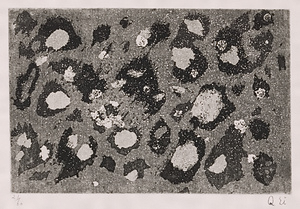 版画集『瑛九・銅版画 SCALE III』 39 雪の思い出