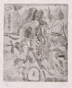 版画集『瑛九・銅版画 SCALE V』 55 風景 B