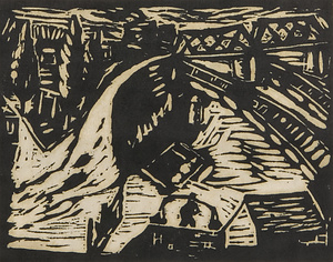 雑誌『新版画』第1号　6　陸橋