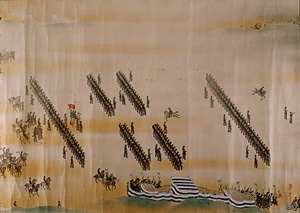紀伊徳川洋式演武之図  