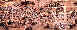川中島合戦図屏風