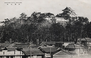 和歌山城古写真　天守閣（南西）