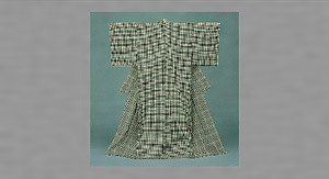 紬織着物　厳島