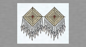 留め飾り（チャプラズ、チャンガ）