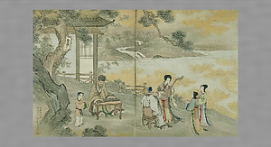 唐人物図