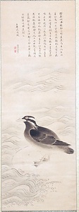 善知鳥之図