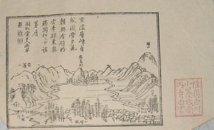 〔白河城下図〕