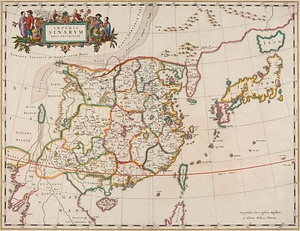 中国帝国図