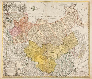 ロシア帝国図